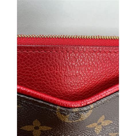 louis vuitton pallas clutch cherry